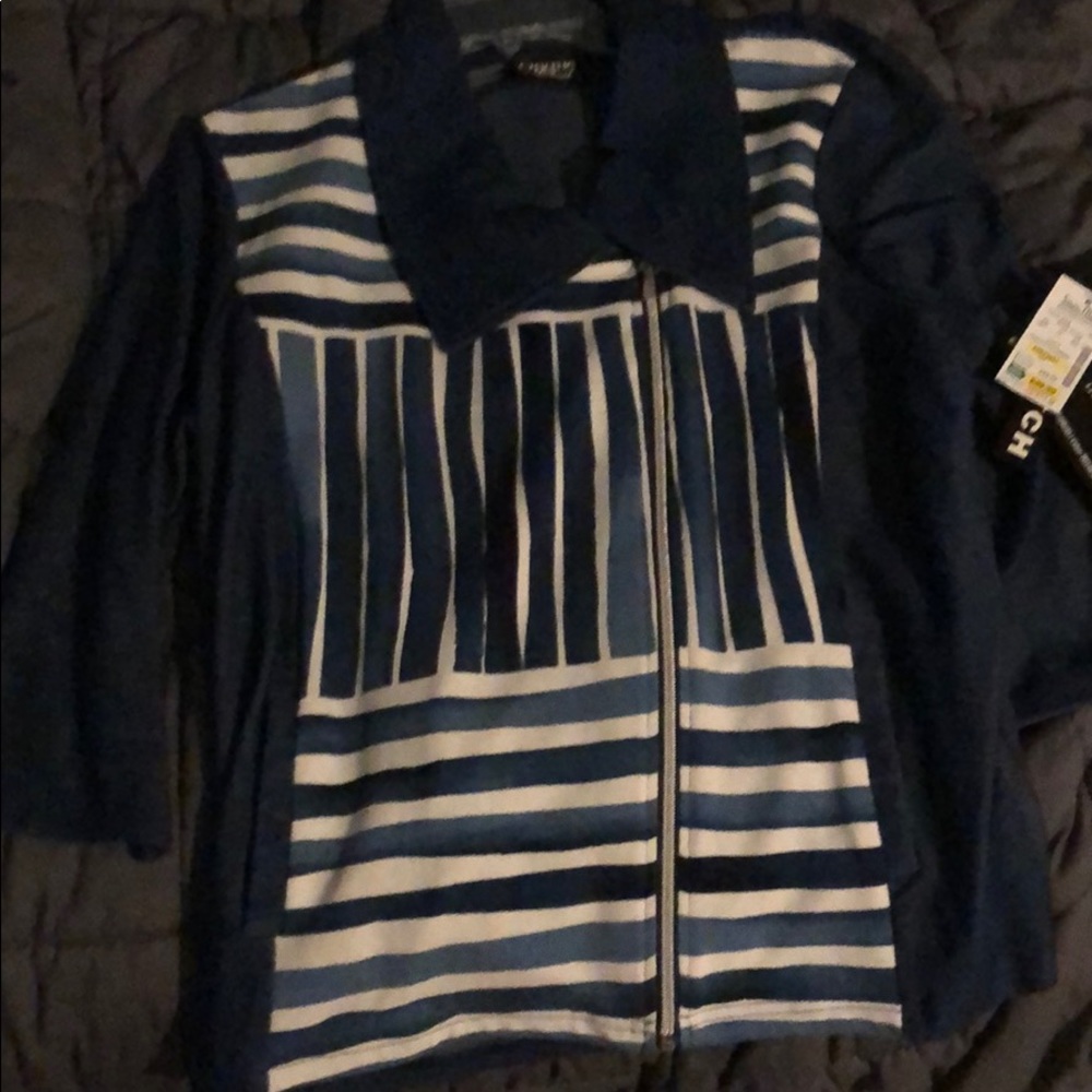 Dark blue light jacket
